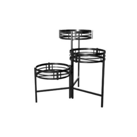 Panacea Blk 3 Fold Plant Stand 81635